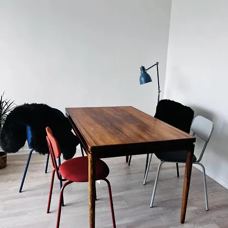Апартаменты Bright & Vesterbro Flat Копенгаген