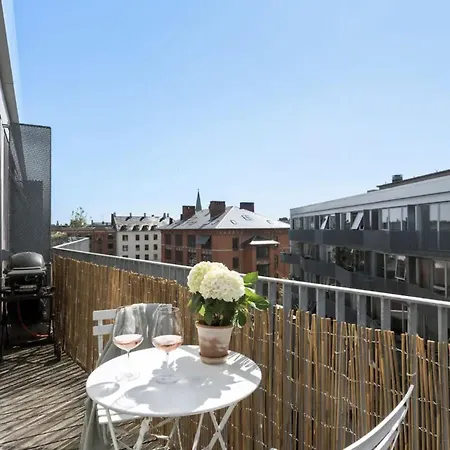 Bright & Vesterbro Flat شقة *